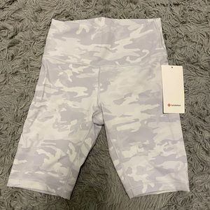 LULULEMON WUNDER UNDER BIKER SHORTS